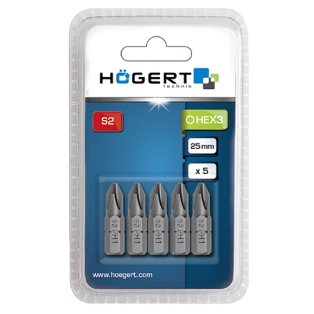 Бита РН1 25мм, упаковка-5 шт.