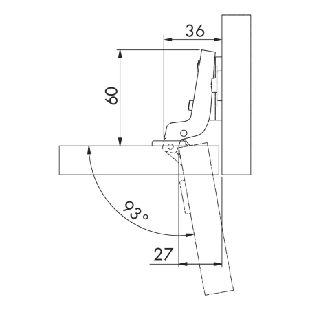 Петля +110 внутренняя GTV 