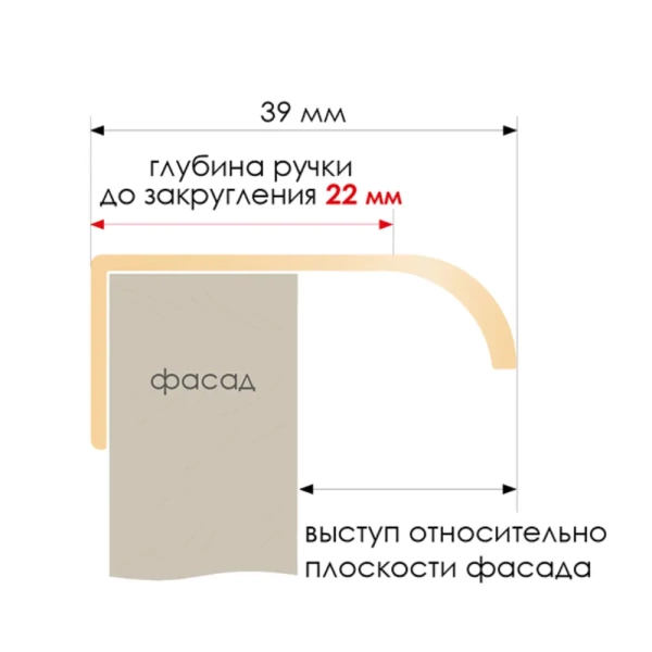 Ручка RT110SG.1/16