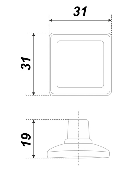 Ручка RC113BAZ.4/W 