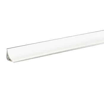 Плинтус LB15 белый блеск 6056  3м