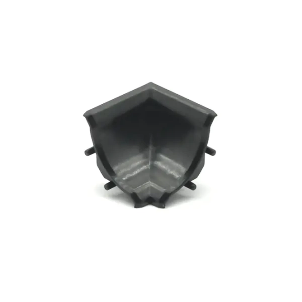 Уголок к плинтусу LB15 внутренний чёрный 619