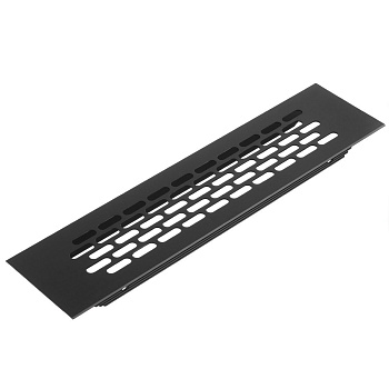 Решетка вентиляционная 60x245 черная