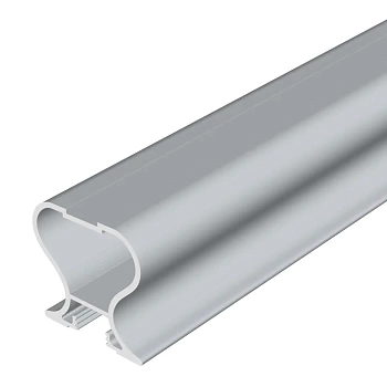 MODUS S110 Профиль вертикальный закрытый 5,4м серебро